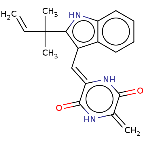 Chemical structure of BindingDB Monomer ID 50498193
