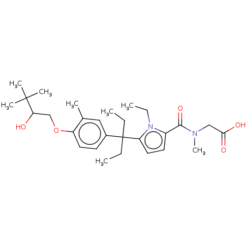 Chemical structure of BindingDB Monomer ID 50500265
