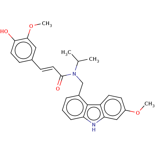Chemical structure of BindingDB Monomer ID 50500695