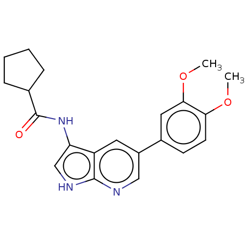 Chemical structure of BindingDB Monomer ID 50502306
