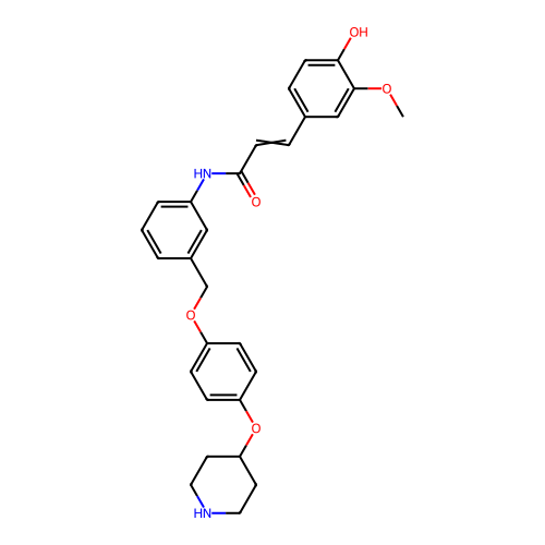 Chemical structure of BindingDB Monomer ID 50504595