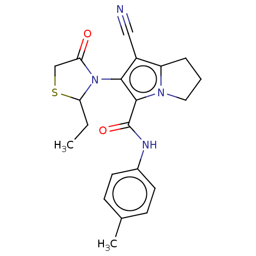 Chemical structure of BindingDB Monomer ID 50504647