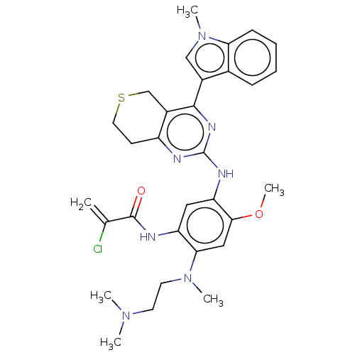 Chemical structure of BindingDB Monomer ID 50504707