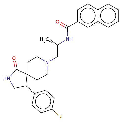 Chemical structure of BindingDB Monomer ID 50507321