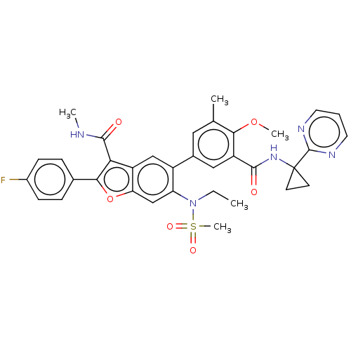 Chemical structure of BindingDB Monomer ID 50507443