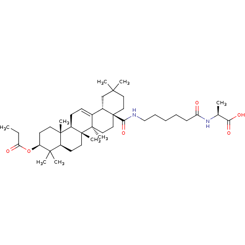 Chemical structure of BindingDB Monomer ID 50509213