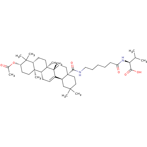 Chemical structure of BindingDB Monomer ID 50509214
