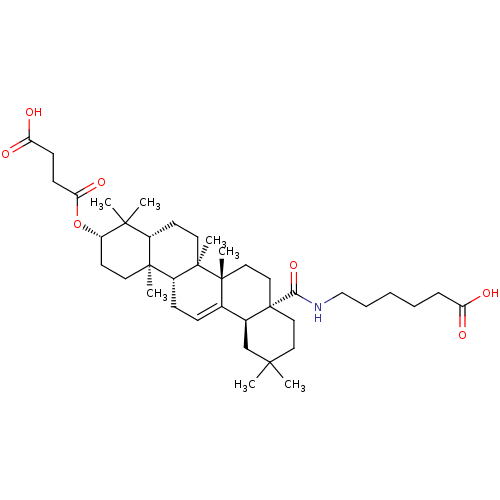 Chemical structure of BindingDB Monomer ID 50509223