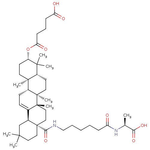Chemical structure of BindingDB Monomer ID 50509254