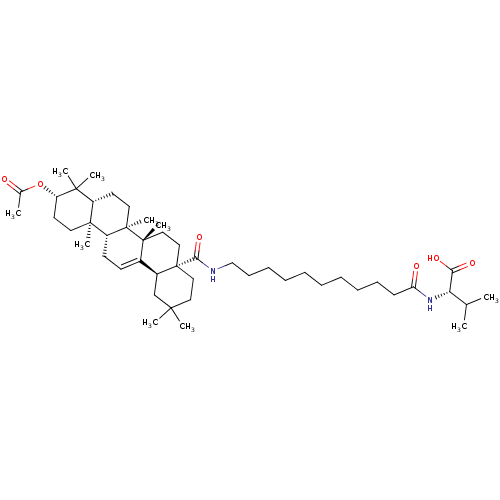 Chemical structure of BindingDB Monomer ID 50509265