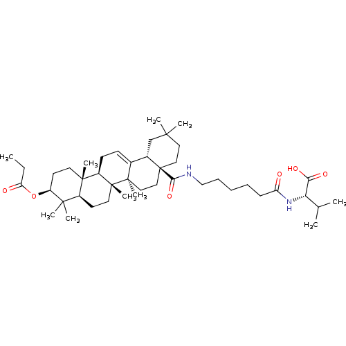 Chemical structure of BindingDB Monomer ID 50509284