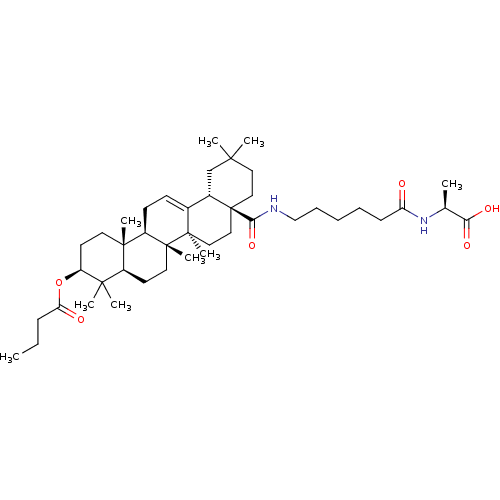 Chemical structure of BindingDB Monomer ID 50509303