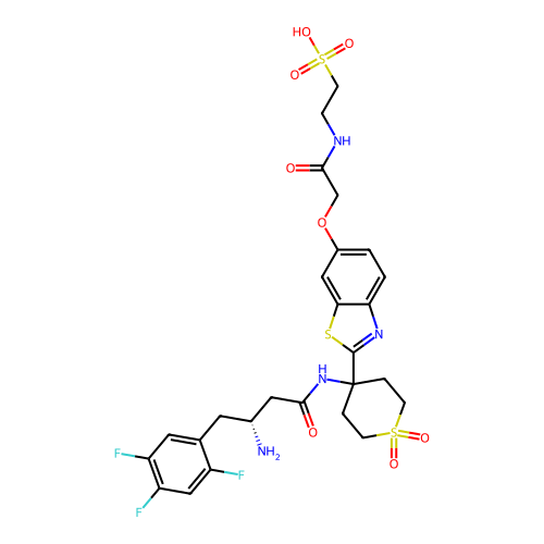 Chemical structure of BindingDB Monomer ID 50509436