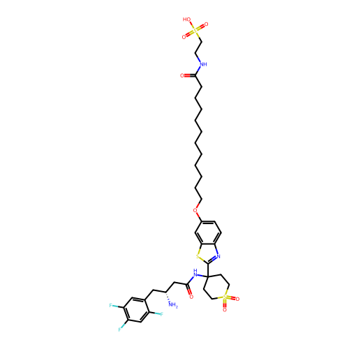 Chemical structure of BindingDB Monomer ID 50509437