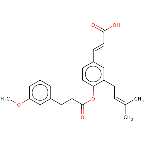 Chemical structure of BindingDB Monomer ID 50509721