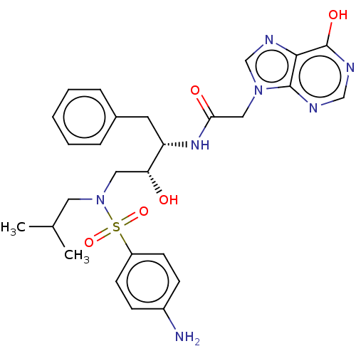 Chemical structure of BindingDB Monomer ID 50510447