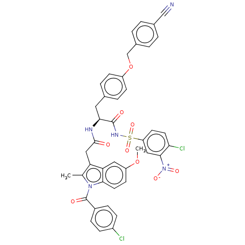 Chemical structure of BindingDB Monomer ID 50510544