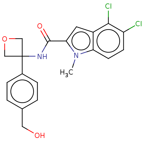 Chemical structure of BindingDB Monomer ID 50512579