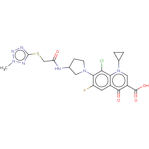 Chemical structure of BindingDB Monomer ID 50518284