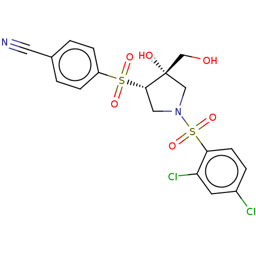 Chemical structure of BindingDB Monomer ID 50521191