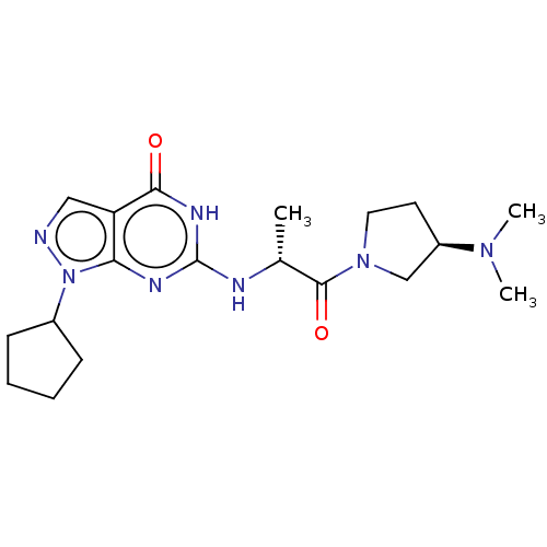 Chemical structure of BindingDB Monomer ID 50521392