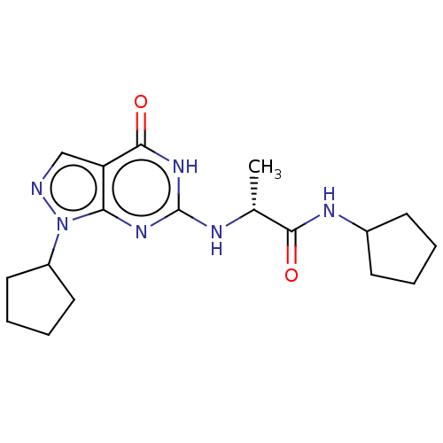 Chemical structure of BindingDB Monomer ID 50521395