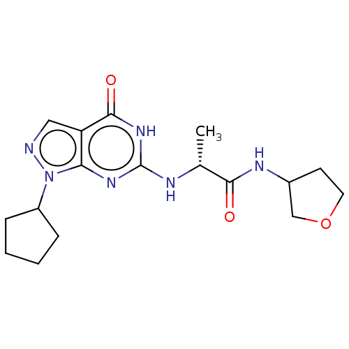 Chemical structure of BindingDB Monomer ID 50521396
