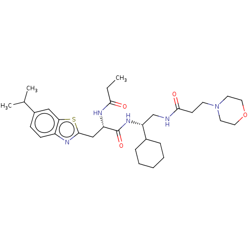 Chemical structure of BindingDB Monomer ID 50525354