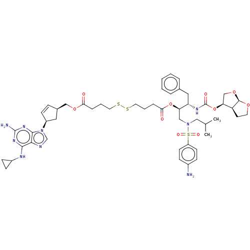 Chemical structure of BindingDB Monomer ID 50526787