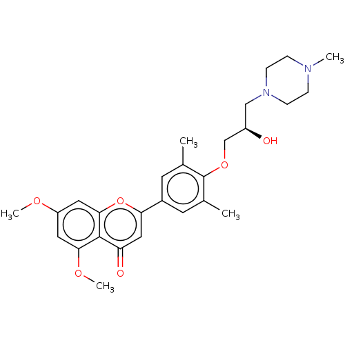 Chemical structure of BindingDB Monomer ID 50527819