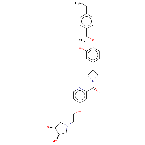 Chemical structure of BindingDB Monomer ID 50532193