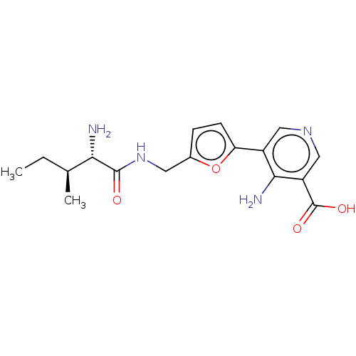 Chemical structure of BindingDB Monomer ID 50535474