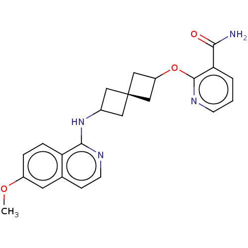 Chemical structure of BindingDB Monomer ID 50535634