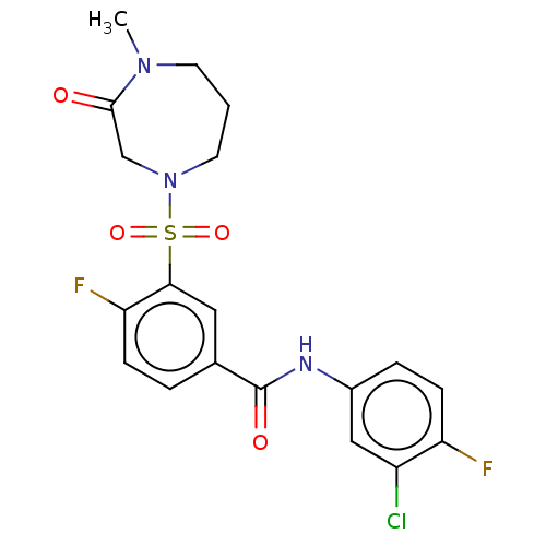 Chemical structure of BindingDB Monomer ID 50535697
