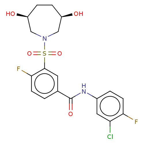 Chemical structure of BindingDB Monomer ID 50535709