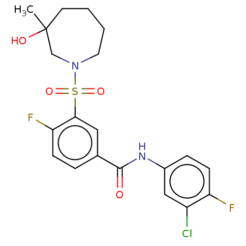 Chemical structure of BindingDB Monomer ID 50535710
