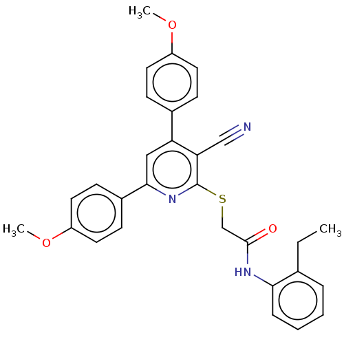 Chemical structure of BindingDB Monomer ID 50536271