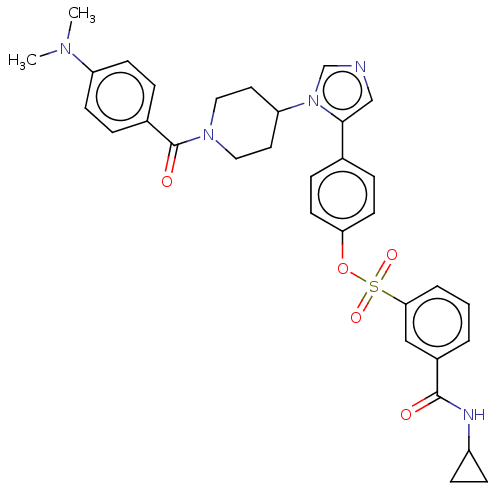 Chemical structure of BindingDB Monomer ID 50536370