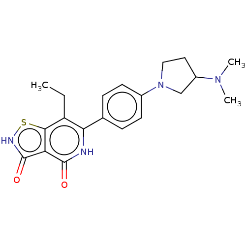 Chemical structure of BindingDB Monomer ID 50536777