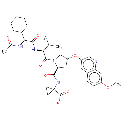Chemical structure of BindingDB Monomer ID 50537567