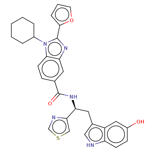 Chemical structure of BindingDB Monomer ID 50537572