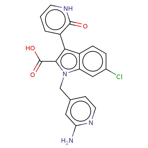 Chemical structure of BindingDB Monomer ID 50537584