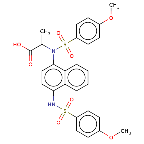 Chemical structure of BindingDB Monomer ID 50538489