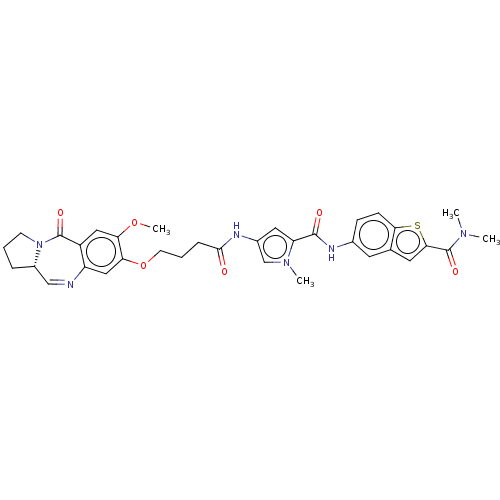 Chemical structure of BindingDB Monomer ID 50539923