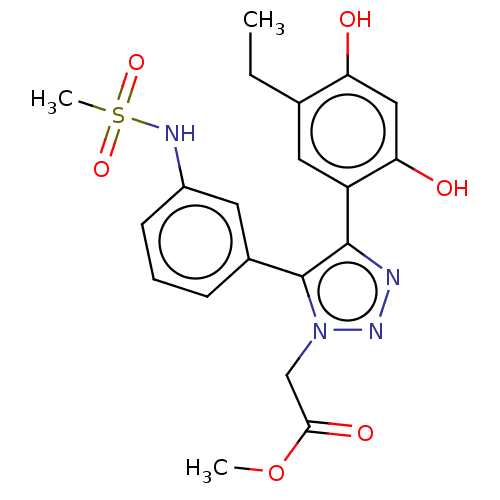 Chemical structure of BindingDB Monomer ID 50540256