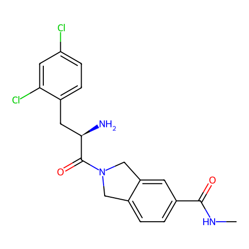 Chemical structure of BindingDB Monomer ID 50541236