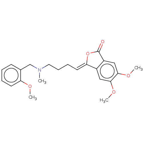 Chemical structure of BindingDB Monomer ID 50541421