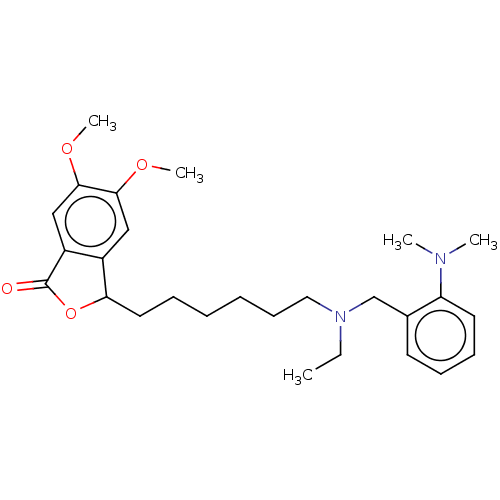 Chemical structure of BindingDB Monomer ID 50541447