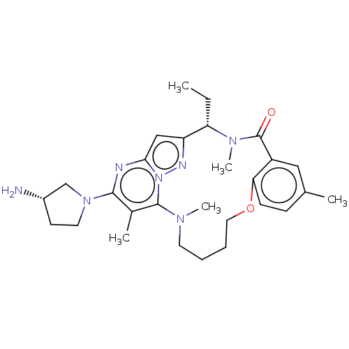Chemical structure of BindingDB Monomer ID 50541847