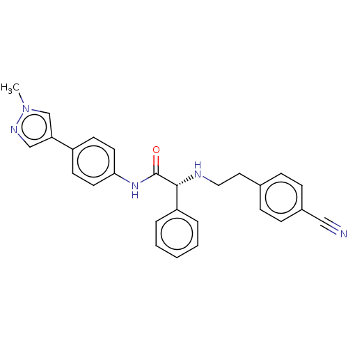 Chemical structure of BindingDB Monomer ID 50542054